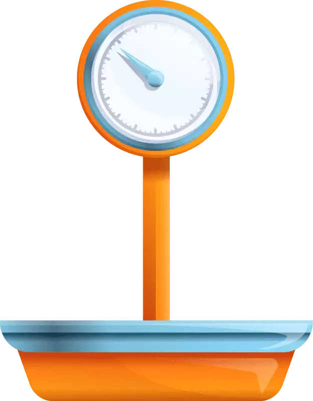 Balance calibrée
