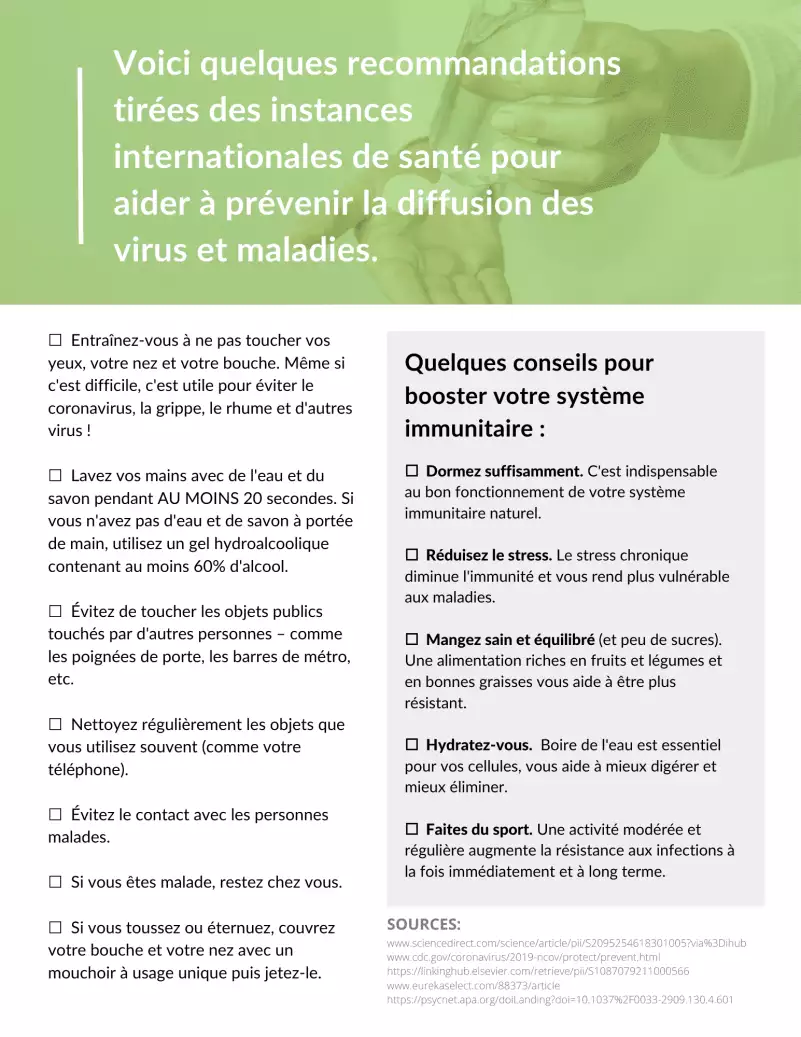 Booster son immunité