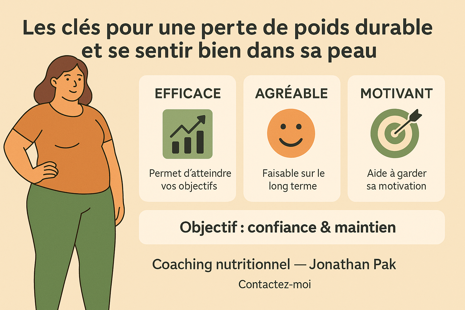 3 étapes pour une perte de poids réussie