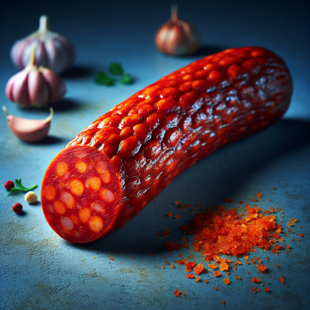 Chorizo-Charcuteries, valeurs nutritionnelles