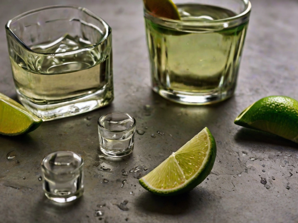Tequila-Boissons alcoolisées, valeurs nutritionnelles
