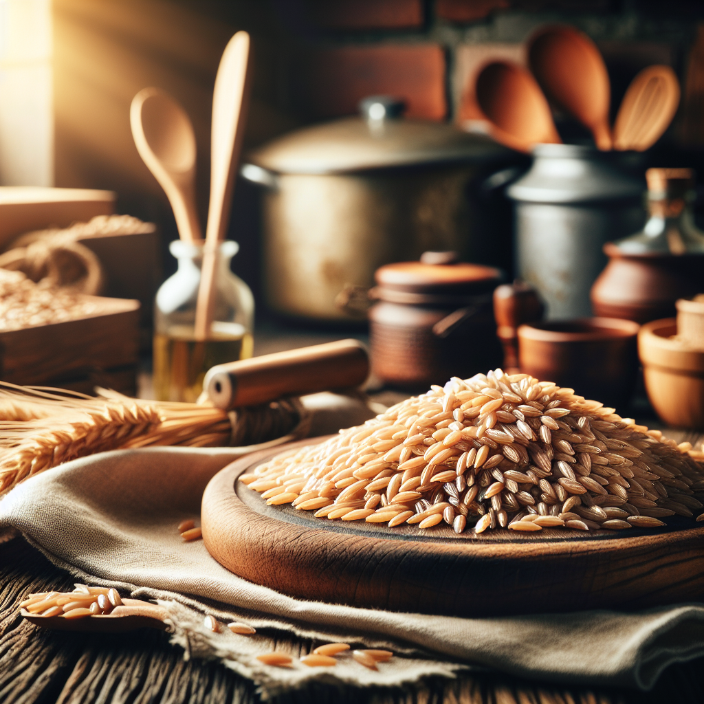Blé dur précuit, grains entiers, cuisiné, à poêler-entrées et plats composés, valeurs nutritionnelles