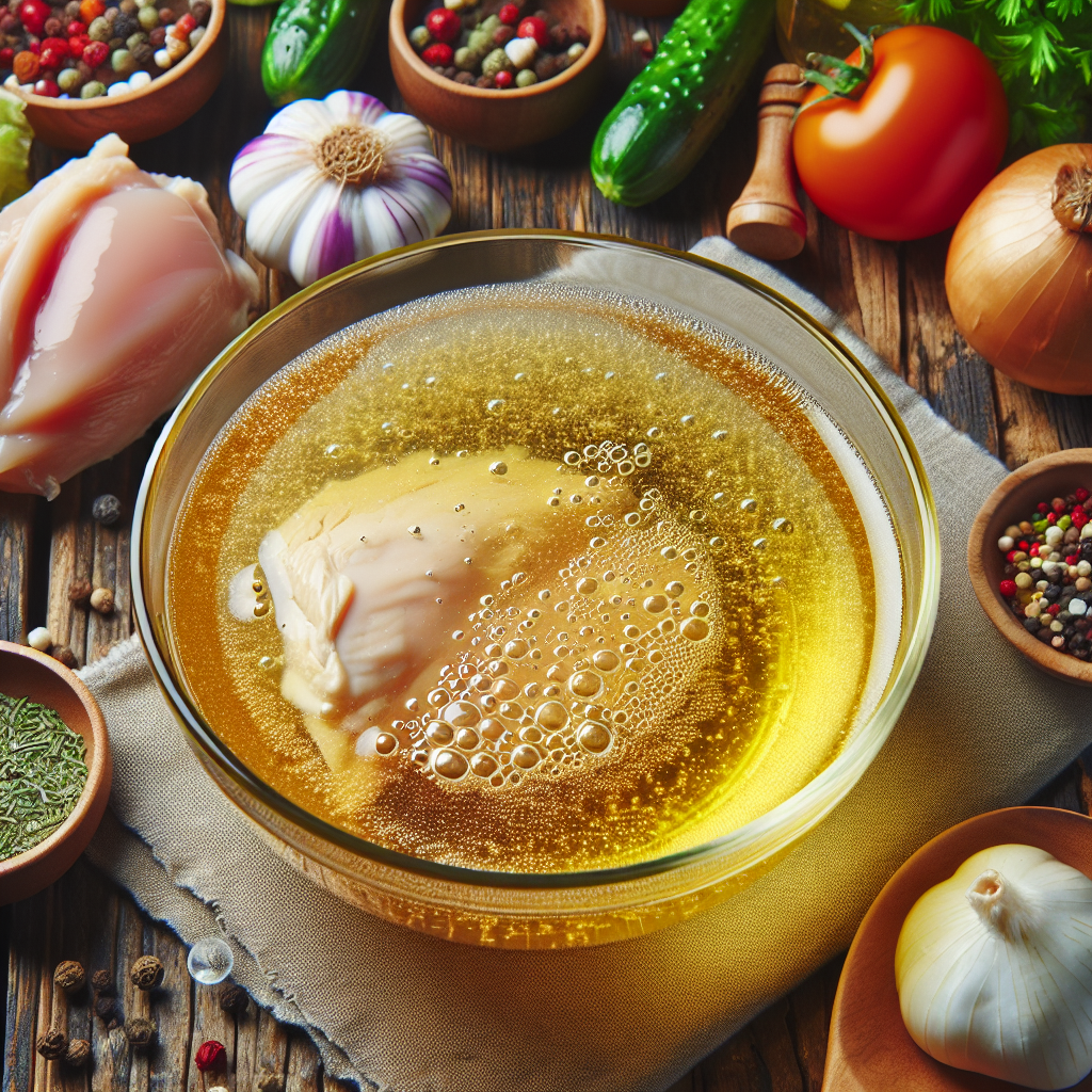 Bouillon de volaille, déshydraté reconstitué-entrées et plats composés, valeurs nutritionnelles