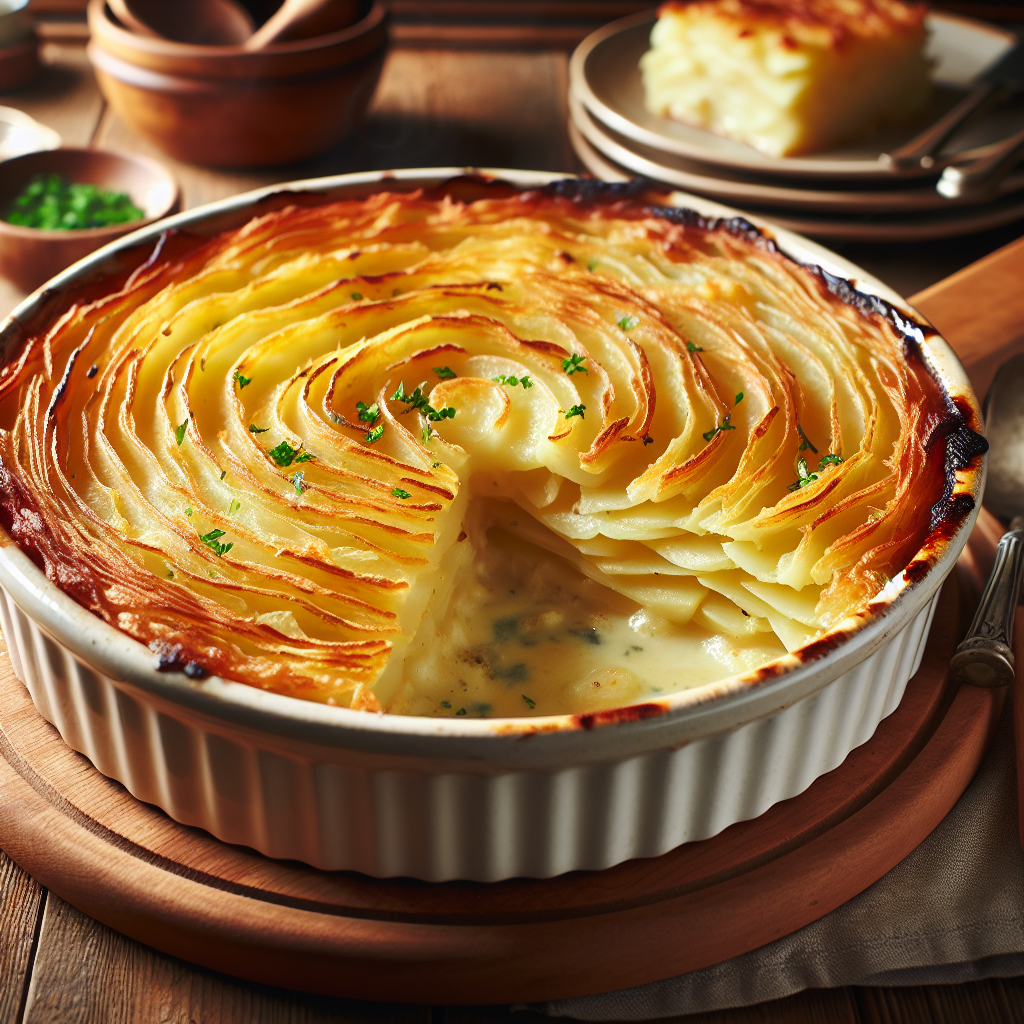 Gratin dauphinois-entrées et plats composés, valeurs nutritionnelles