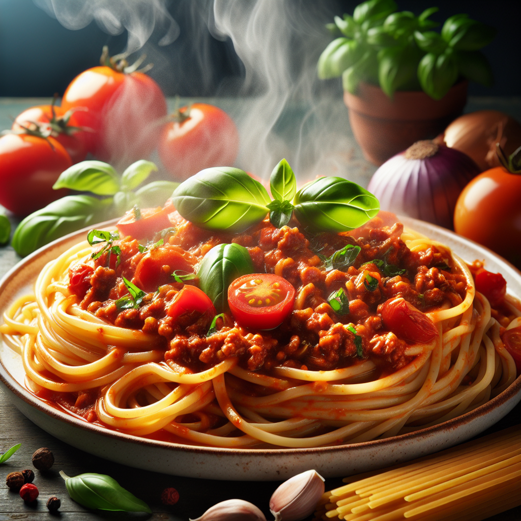 Pâtes à la bolognaise (spaghetti, tagliatelles…)-entrées et plats composés, valeurs nutritionnelles