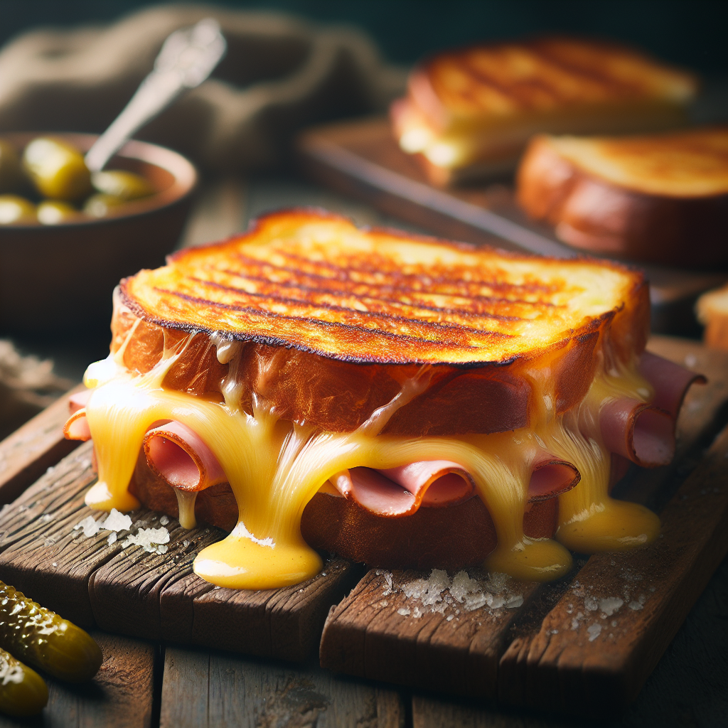Croque-monsieur, fait maison-entrées et plats composés, valeurs nutritionnelles