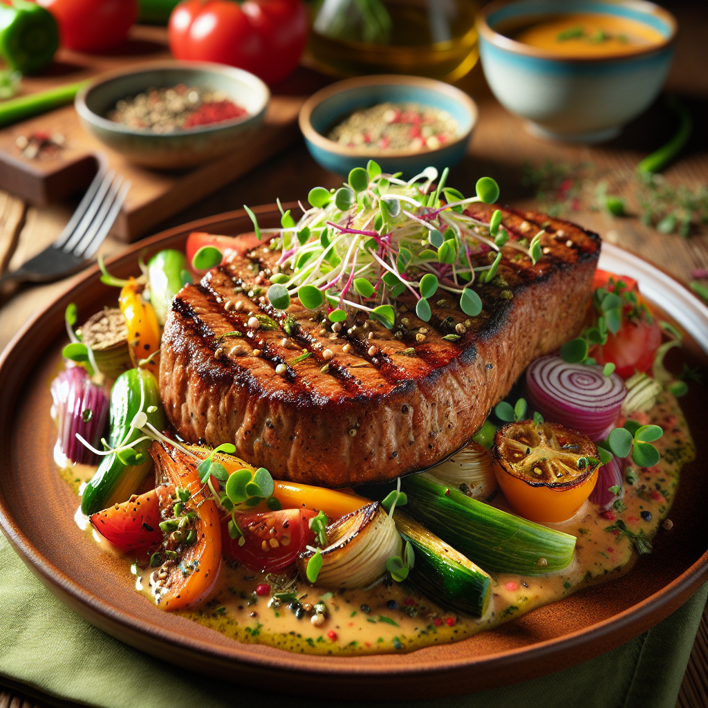 Escalope végétale ou steak à base de soja-entrées et plats composés, valeurs nutritionnelles