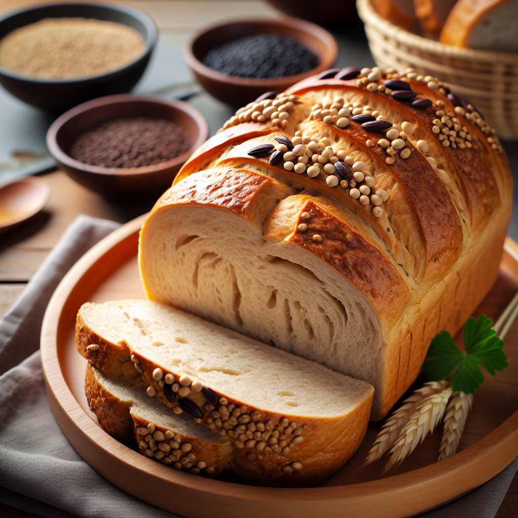 Pané soja et blé (ne convient pas aux véganes ou végétaliens)-entrées et plats composés, valeurs nutritionnelles