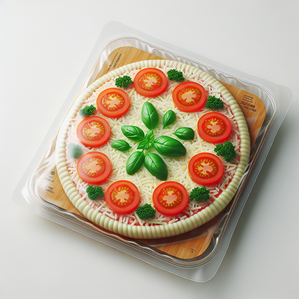 Pizza au fromage ou Pizza margherita, préemballée-entrées et plats composés, valeurs nutritionnelles