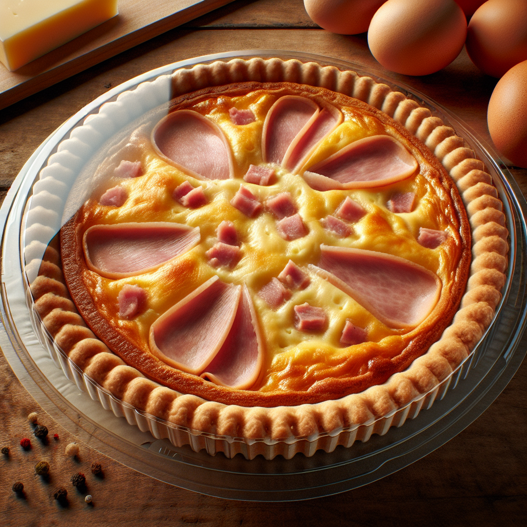 Quiche lorraine, préemballée-entrées et plats composés, valeurs nutritionnelles