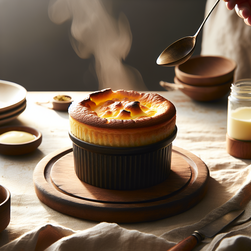 Soufflé au fromage-entrées et plats composés, valeurs nutritionnelles