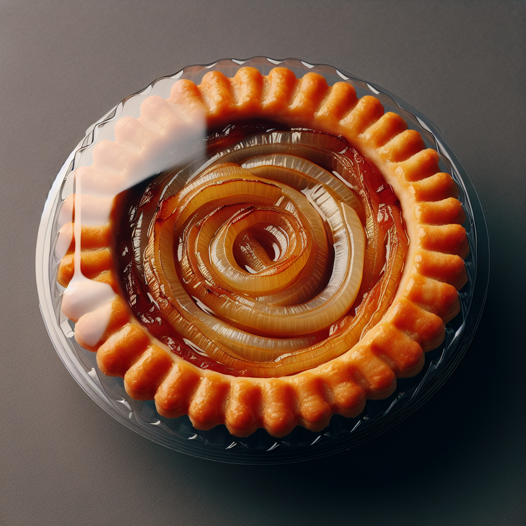 Tarte à l'oignon, préemballée-entrées et plats composés, valeurs nutritionnelles