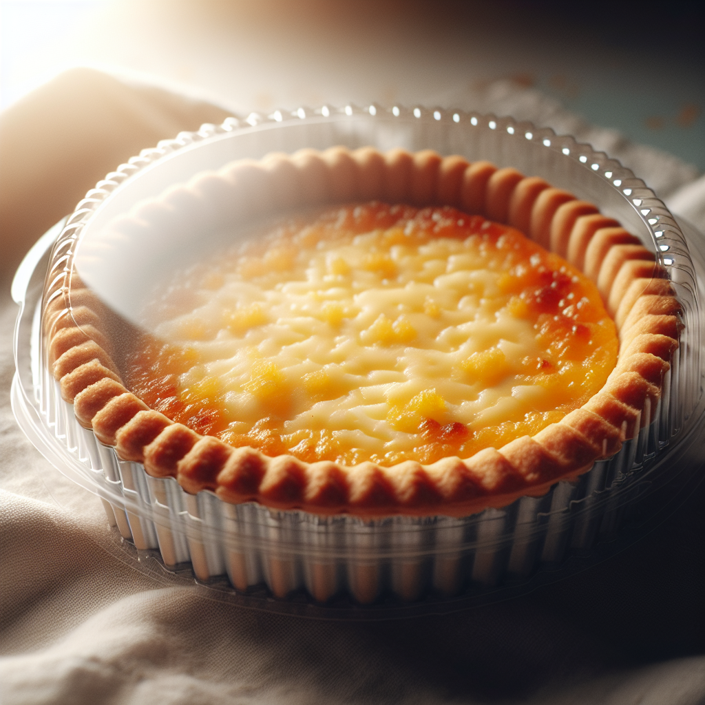 Tarte au fromage, préemballée-entrées et plats composés, valeurs nutritionnelles