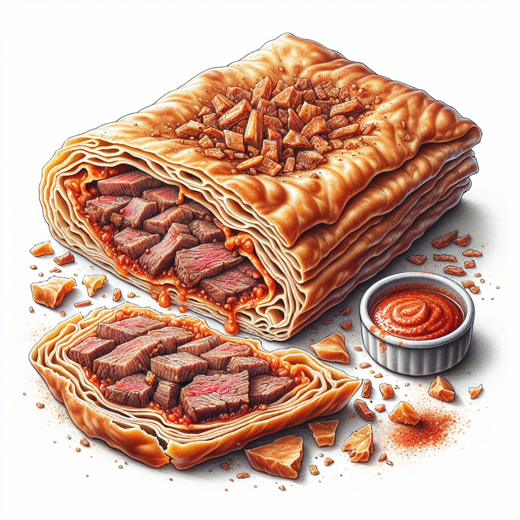 Brick au boeuf-entrées et plats composés, valeurs nutritionnelles