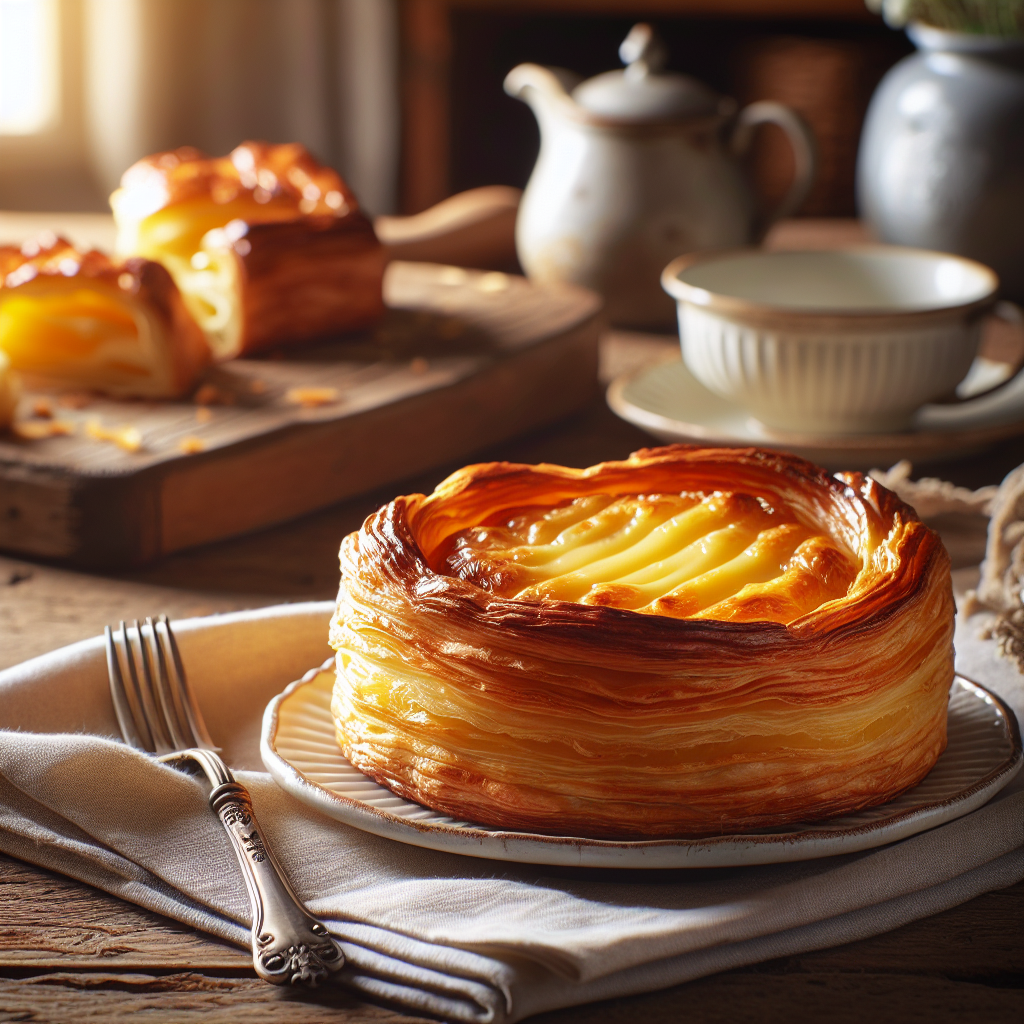 Feuilleté ou Friand au fromage-entrées et plats composés, valeurs nutritionnelles