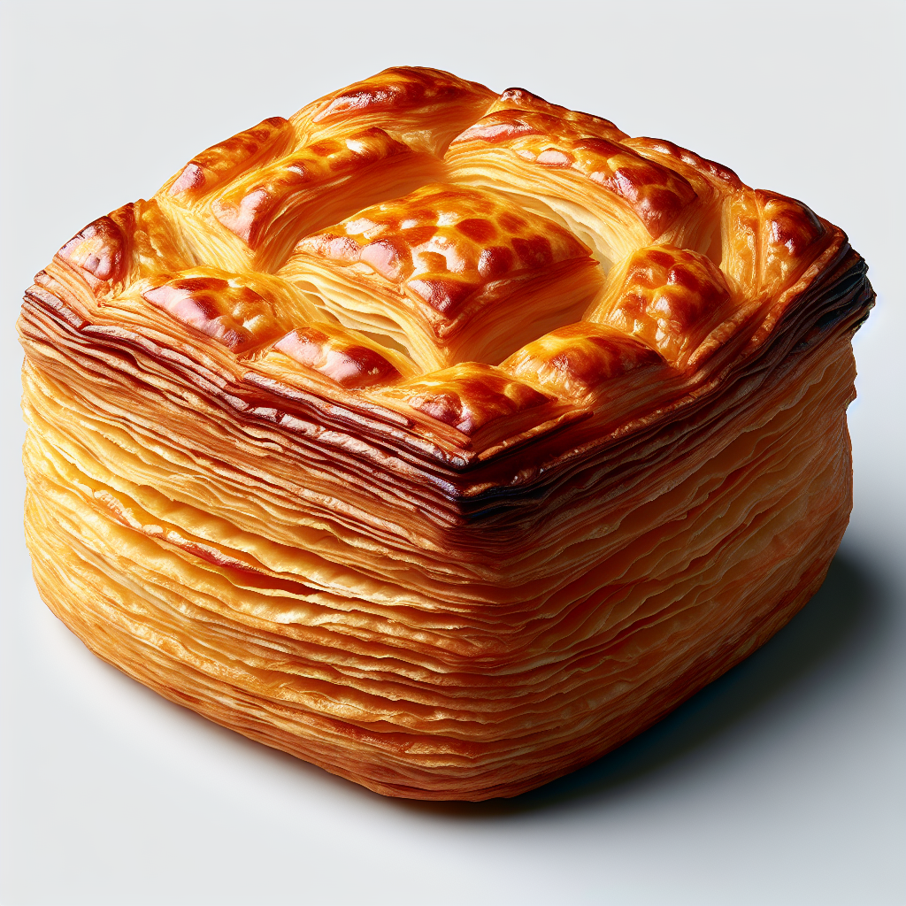 Feuilleté salé (aliment moyen)-entrées et plats composés, valeurs nutritionnelles