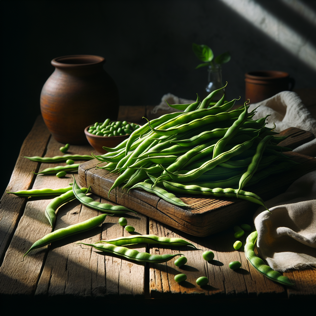 Haricot vert, cru-fruits, légumes, légumineuses et oléagineux, valeurs nutritionnelles