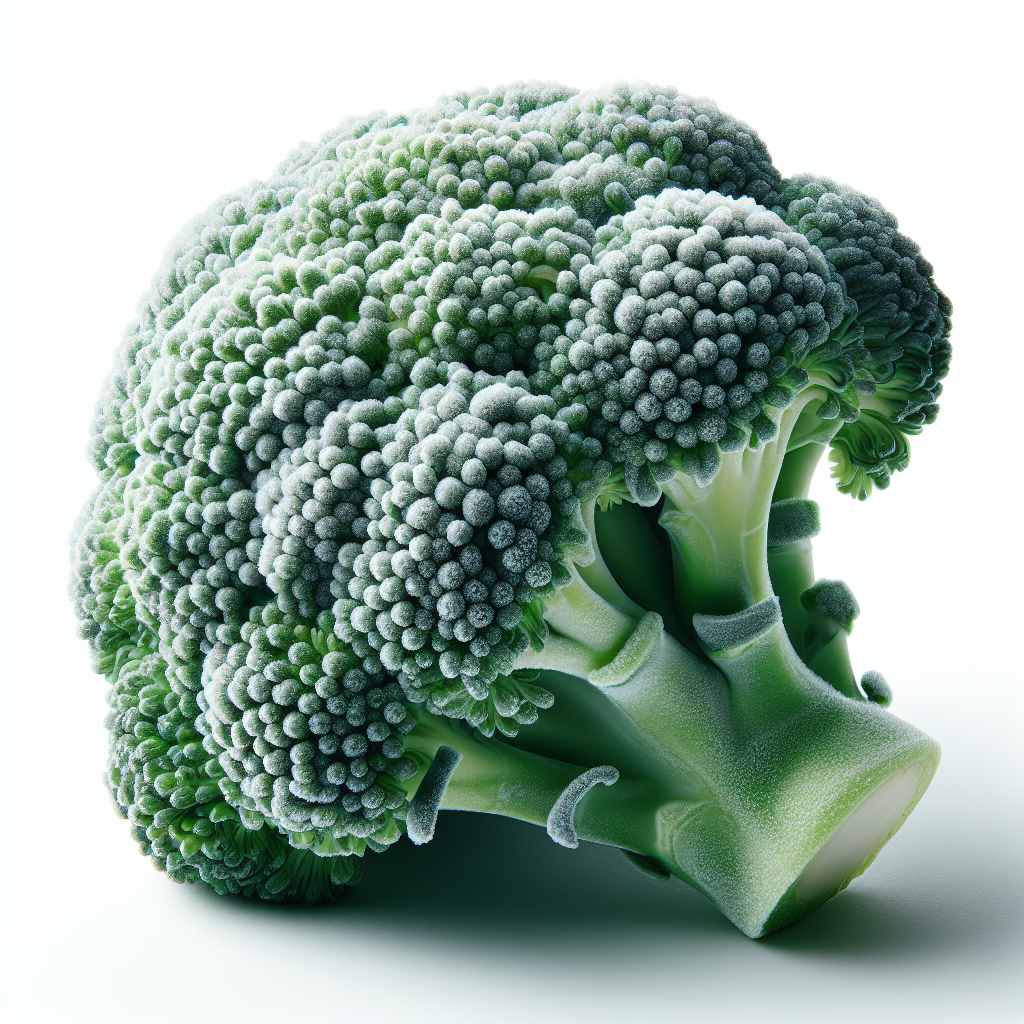 Brocoli, surgelé, cru-fruits, légumes, légumineuses et oléagineux, valeurs nutritionnelles