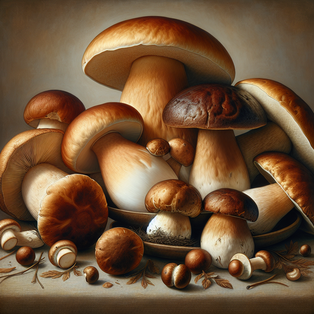 Champignon, cèpe, cru-fruits, légumes, légumineuses et oléagineux, valeurs nutritionnelles