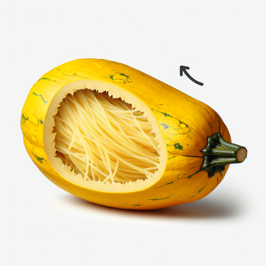Courge spaghetti, pulpe, crue-fruits, légumes, légumineuses et oléagineux, valeurs nutritionnelles