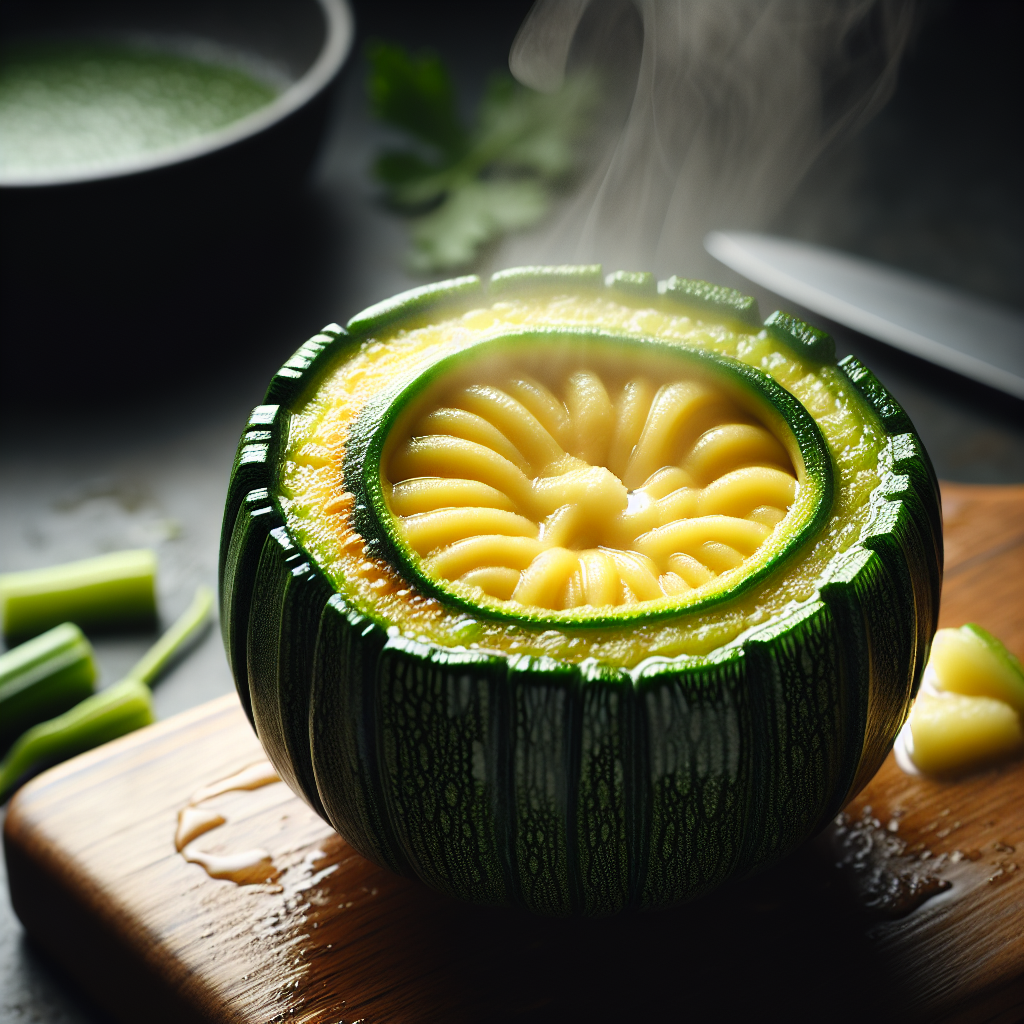 Courgette, pulpe et peau, cuite-fruits, légumes, légumineuses et oléagineux, valeurs nutritionnelles