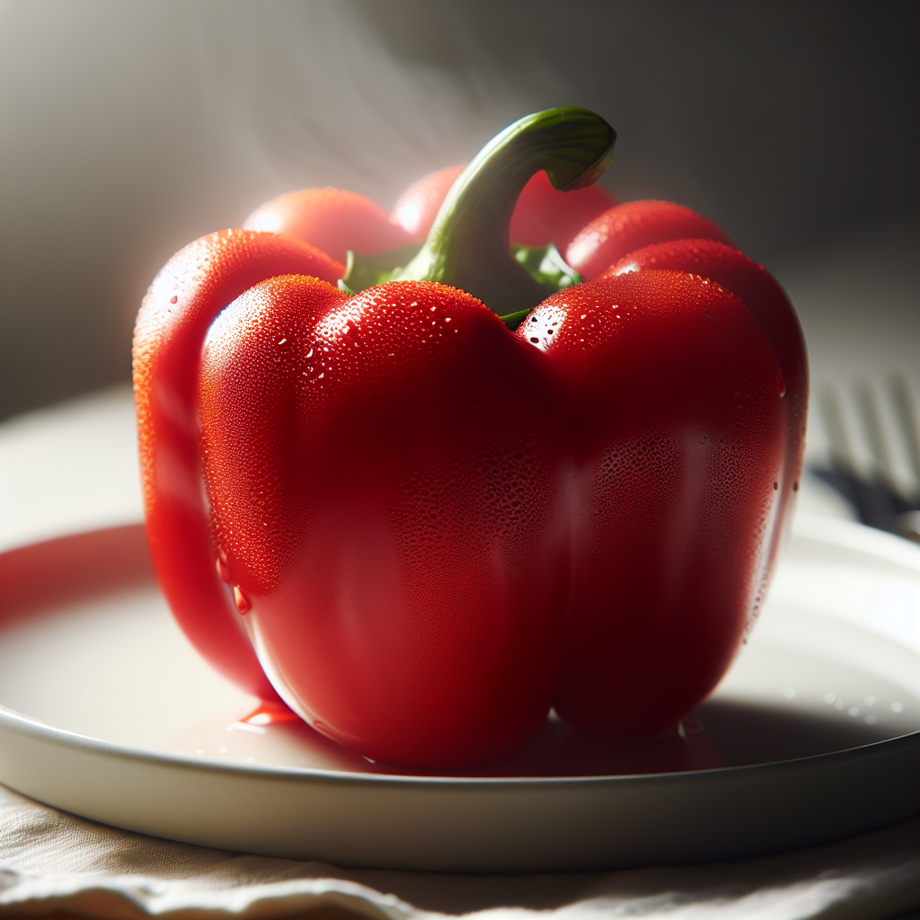 Poivron rouge, cuit-fruits, légumes, légumineuses et oléagineux, valeurs nutritionnelles