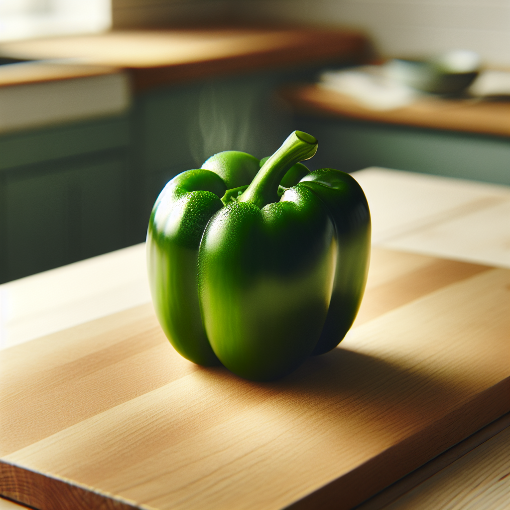 Poivron vert, cuit-fruits, légumes, légumineuses et oléagineux, valeurs nutritionnelles