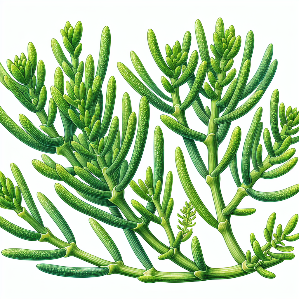 Salicorne (Salicornia sp.), fraîche-fruits, légumes, légumineuses et oléagineux, valeurs nutritionnelles