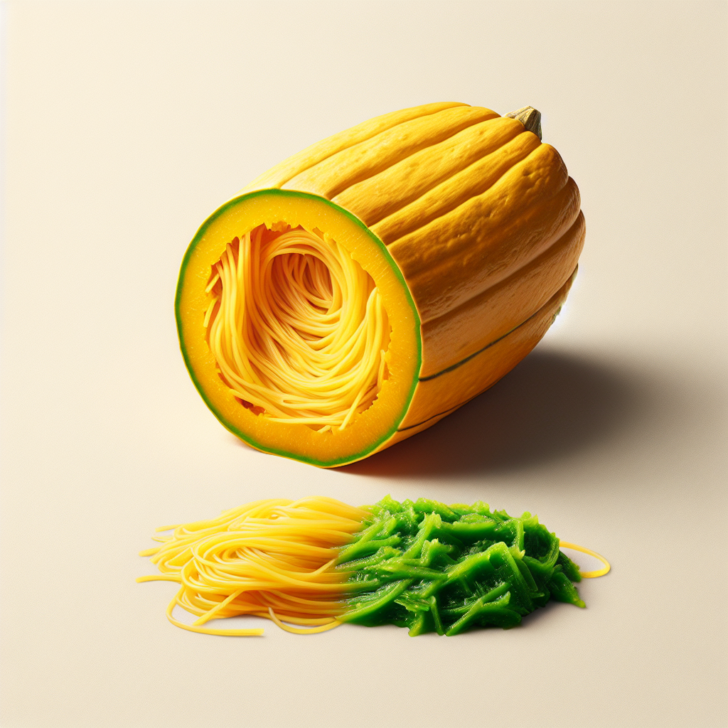 Courge spaghetti, pulpe, cuite-fruits, légumes, légumineuses et oléagineux, valeurs nutritionnelles