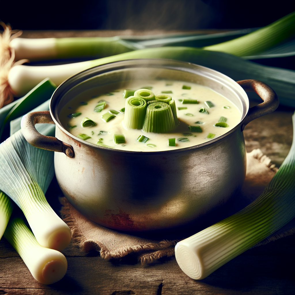 Fondue de poireau-fruits, légumes, légumineuses et oléagineux, valeurs nutritionnelles