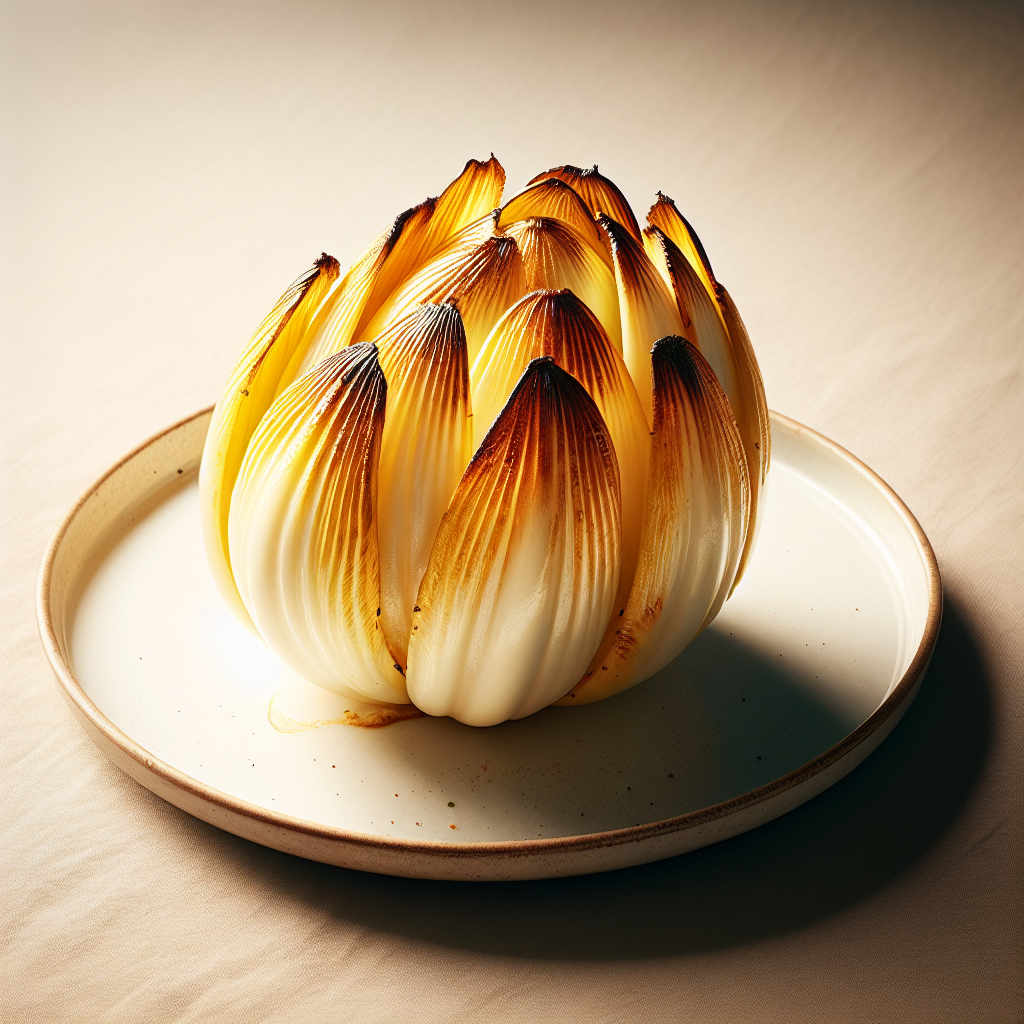 Endive, rôtie/cuite au four-fruits, légumes, légumineuses et oléagineux, valeurs nutritionnelles