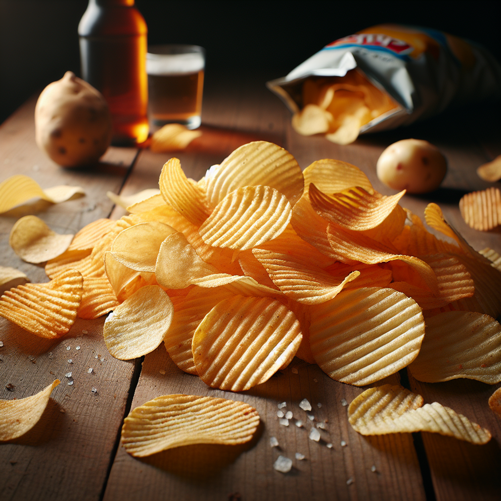 Chips de pommes de terre nature ou aromatisées, standard-fruits, légumes, légumineuses et oléagineux, valeurs nutritionnelles