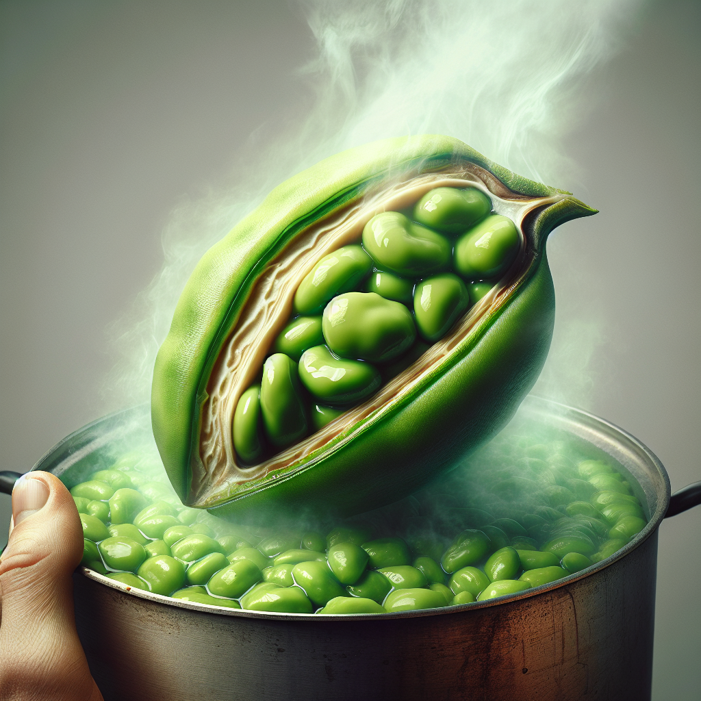 Fève, bouillie/cuite à l'eau-fruits, légumes, légumineuses et oléagineux, valeurs nutritionnelles