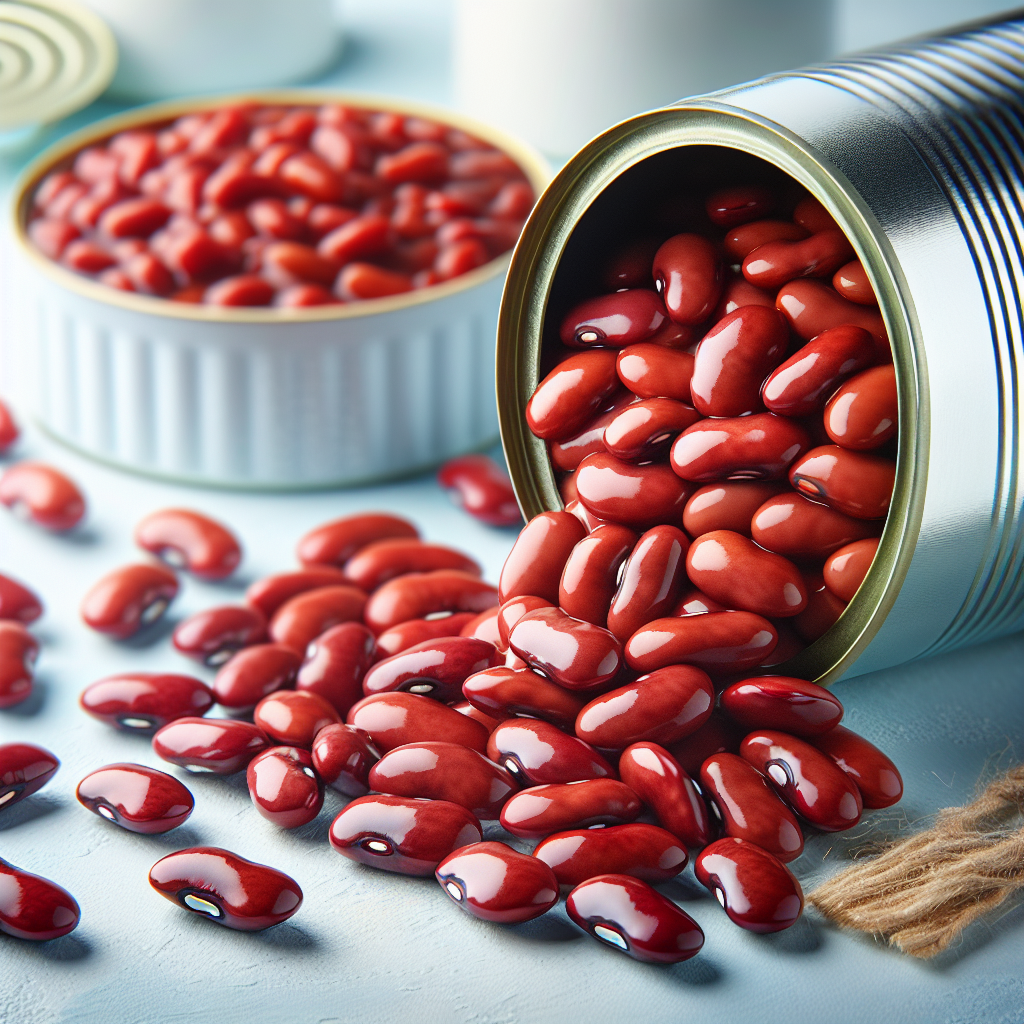 Haricot rouge, appertisé, égoutté-fruits, légumes, légumineuses et oléagineux, valeurs nutritionnelles