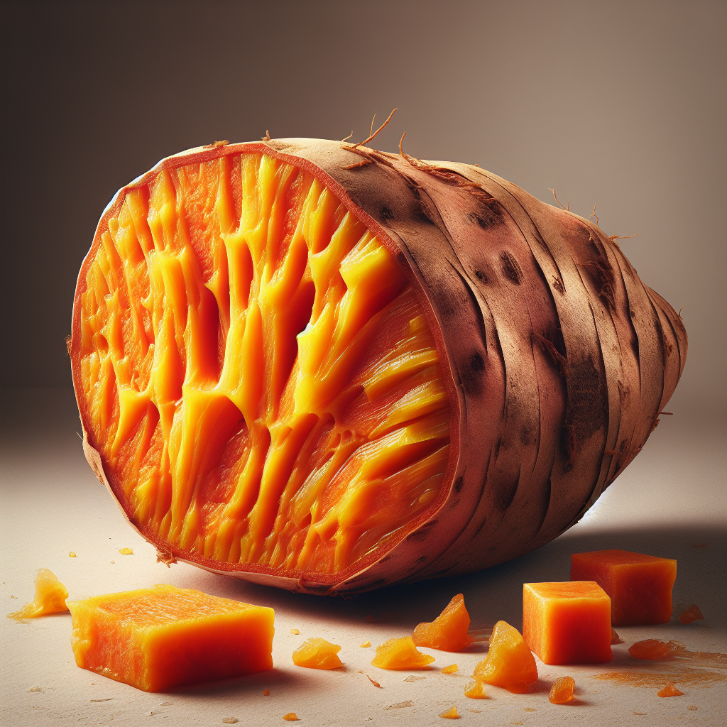 Patate douce, pulpe, cuite à la vapeur, prélevée à la Martinique-fruits, légumes, légumineuses et oléagineux, valeurs nutritionnelles