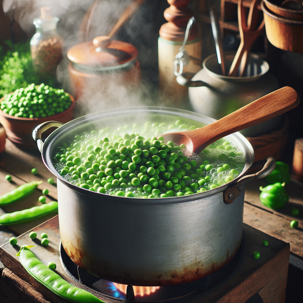 Pois cassé, bouilli/cuit à l'eau-fruits, légumes, légumineuses et oléagineux, valeurs nutritionnelles