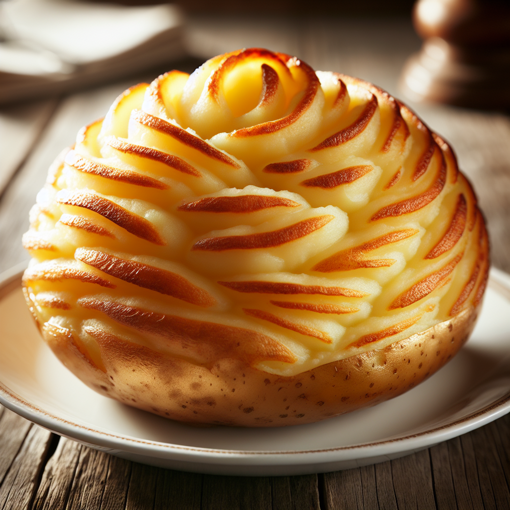 Pomme de terre duchesse, surgelée, cuite-fruits, légumes, légumineuses et oléagineux, valeurs nutritionnelles