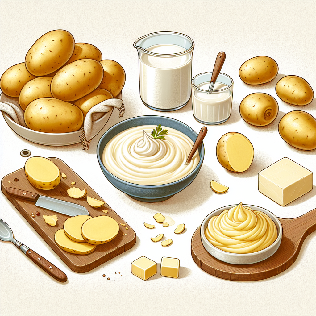 Pomme de terre, purée, avec lait et beurre, non salée-fruits, légumes, légumineuses et oléagineux, valeurs nutritionnelles