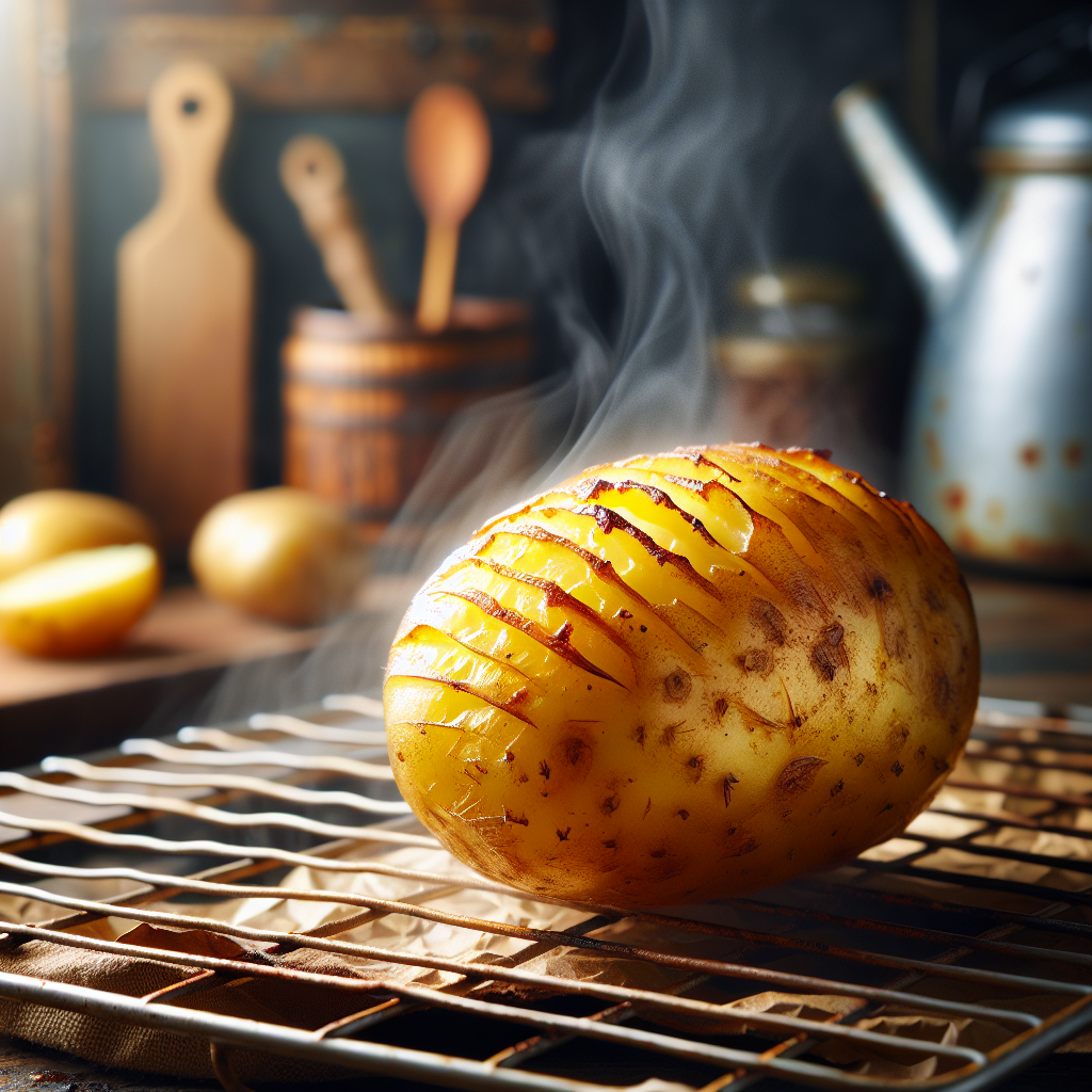 Pomme de terre, sans peau, rôtie/cuite au four-fruits, légumes, légumineuses et oléagineux, valeurs nutritionnelles