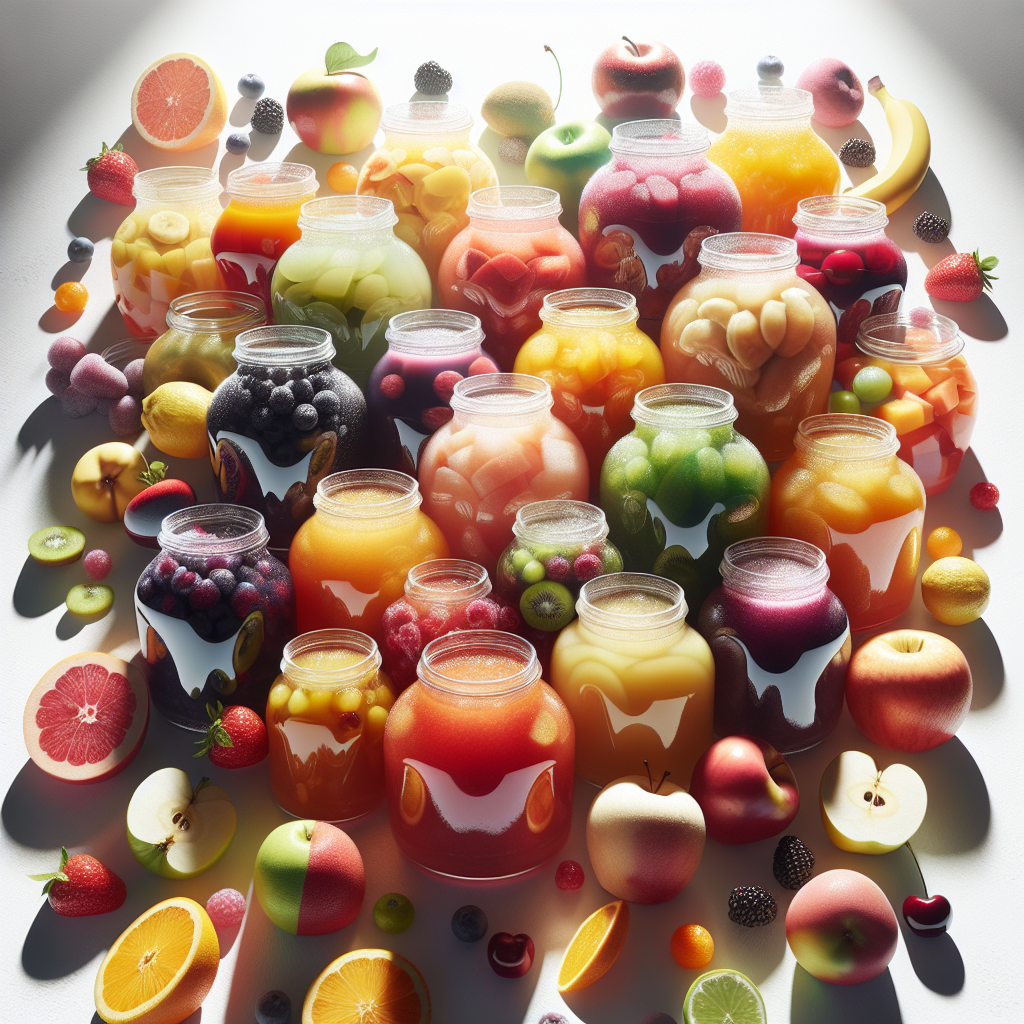 Purée de fruits, tout type de fruits, type "compote sans sucres ajoutés"-fruits, légumes, légumineuses et oléagineux, valeurs nutritionnelles