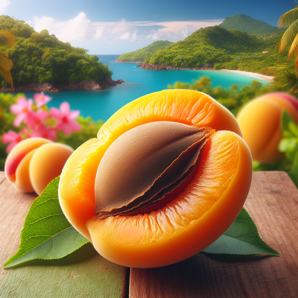 Abricot pays, pulpe, cru, prélevé à la Martinique-fruits, légumes, légumineuses et oléagineux, valeurs nutritionnelles