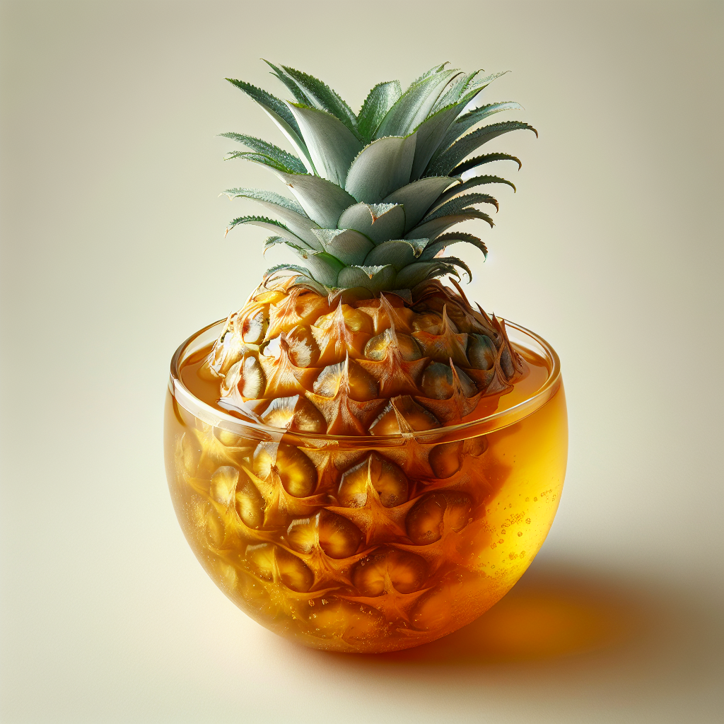 Ananas au jus d'ananas, appertisé, non égoutté-fruits, légumes, légumineuses et oléagineux, valeurs nutritionnelles