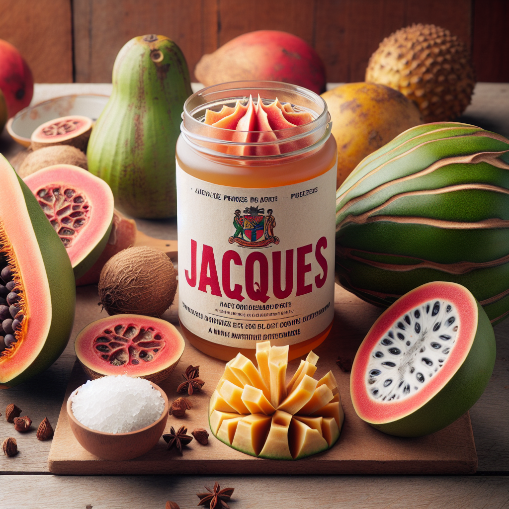 Jacques, pulpe, cru, prélevé à la Martinique-fruits, légumes, légumineuses et oléagineux, valeurs nutritionnelles