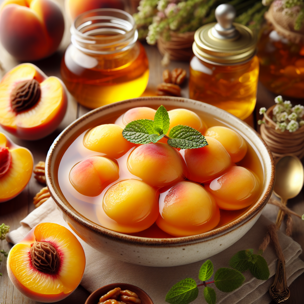Pêche au sirop léger, appertisée, égouttée-fruits, légumes, légumineuses et oléagineux, valeurs nutritionnelles