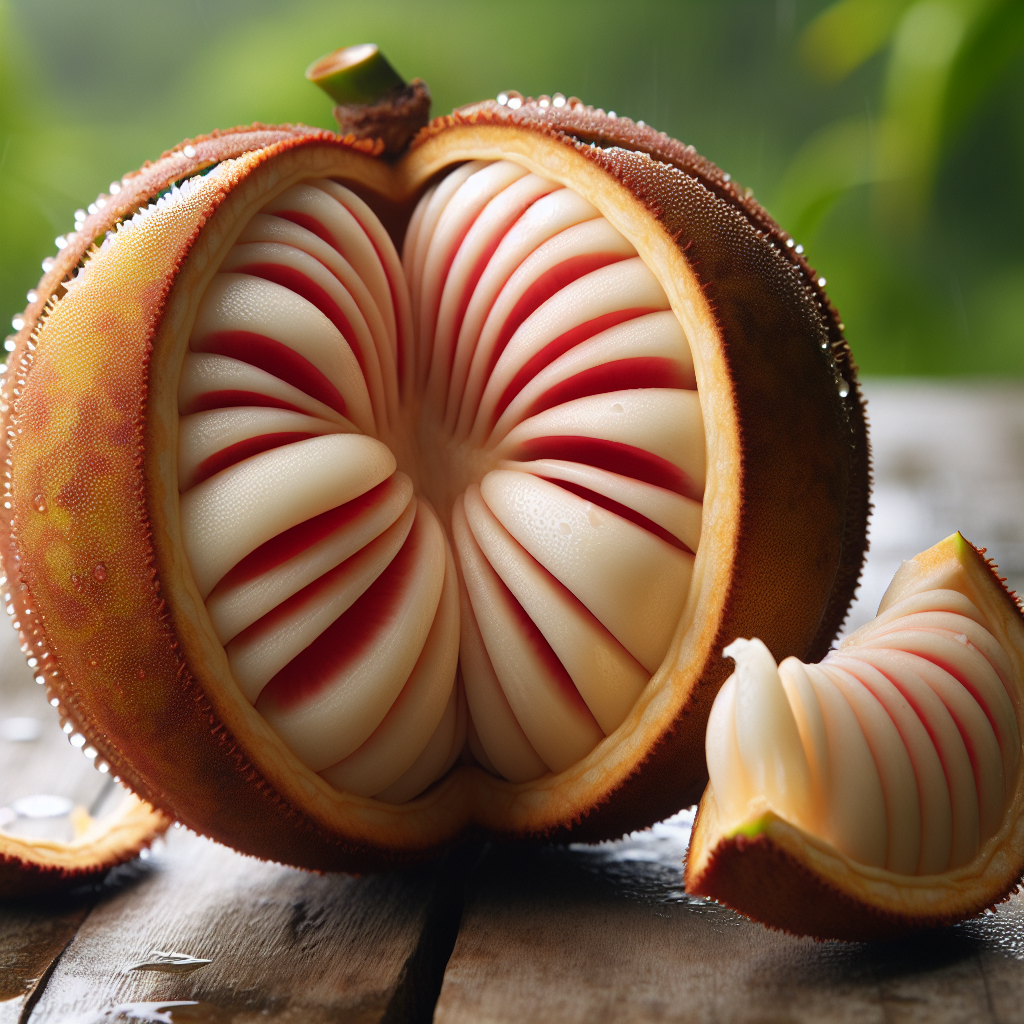 Pomme liane, pulpe, crue, prélevée à la Martinique-fruits, légumes, légumineuses et oléagineux, valeurs nutritionnelles
