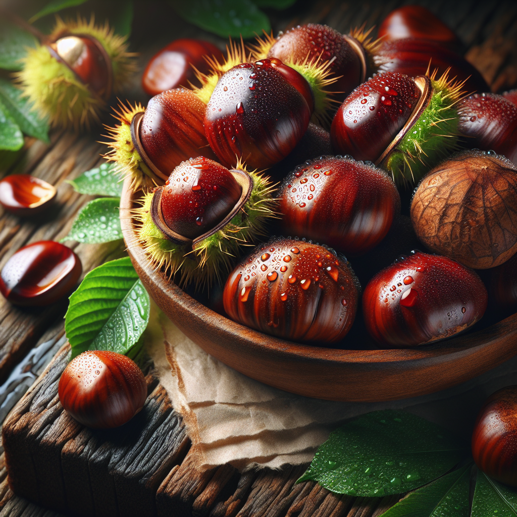 Châtaigne ou Marron, appertisé-fruits, légumes, légumineuses et oléagineux, valeurs nutritionnelles