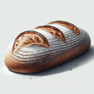 Pain, baguette ou boule, bio (à la farine T55 jusqu'à T110)-produits céréaliers, valeurs nutritionnelles