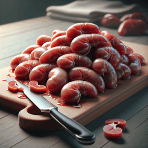 Rognon, agneau, cru-viandes, œufs, poissons et assimilés, valeurs nutritionnelles